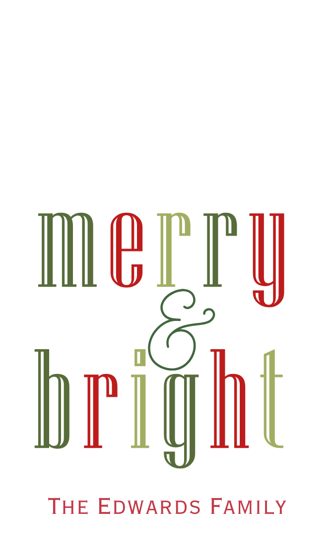 Merry & Bright Gift Tags