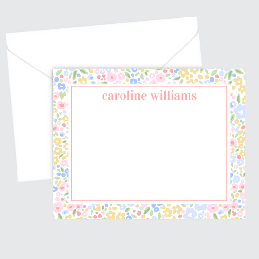 Floral Stationery Set