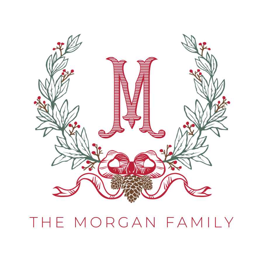 Christmas Wreath Gift Tag