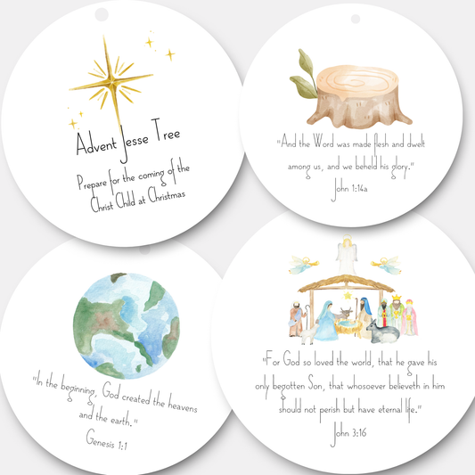 Jesse Tree Ornaments