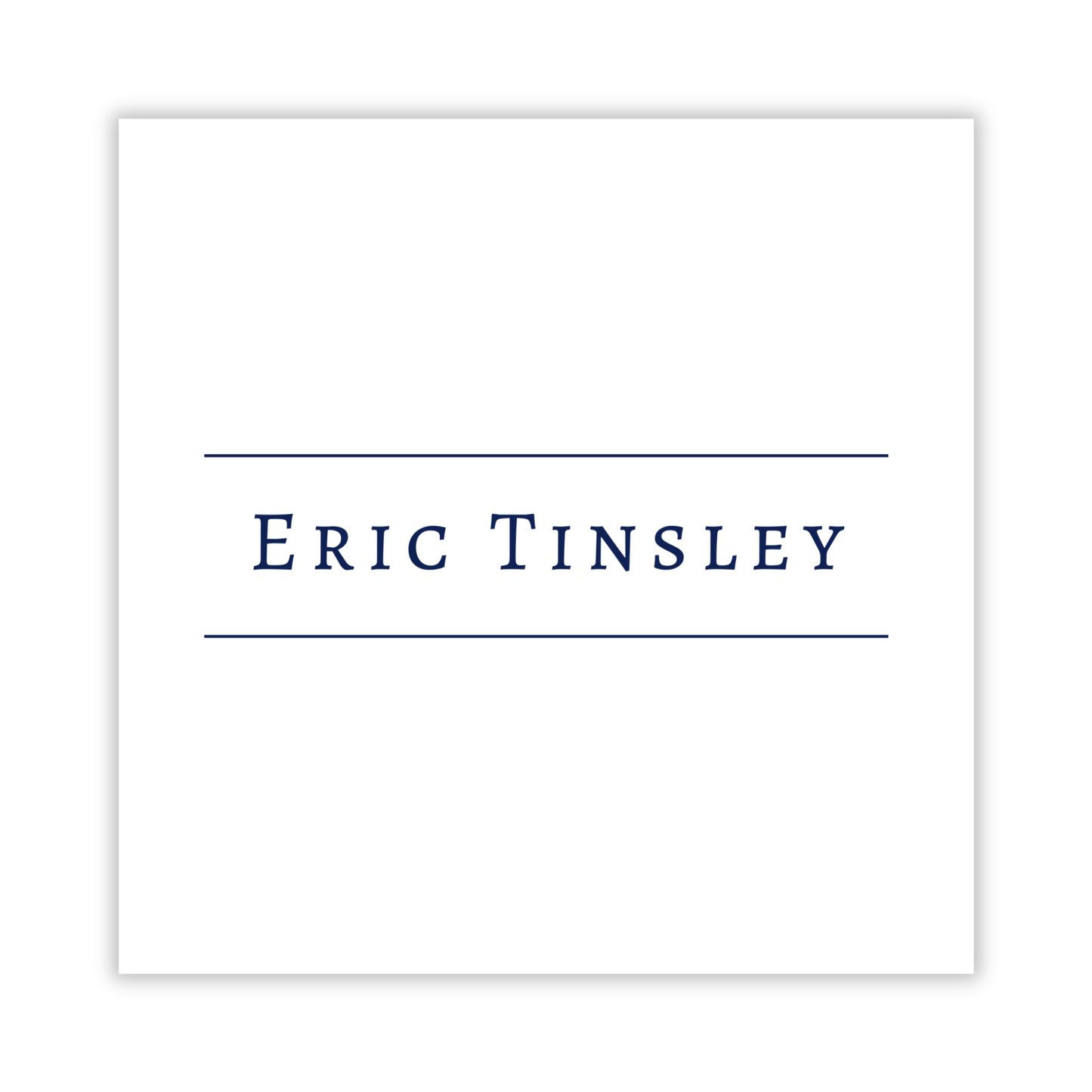 minimalist gift tag, masculine gift tag, personalized gift tag for men, ShooFly Paper Co. Auburn, Alabama