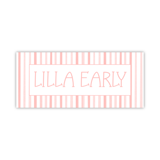 waterproof label, cute waterproof sticker, bottle name label, school supply sticker, ShooFly Paper Co.