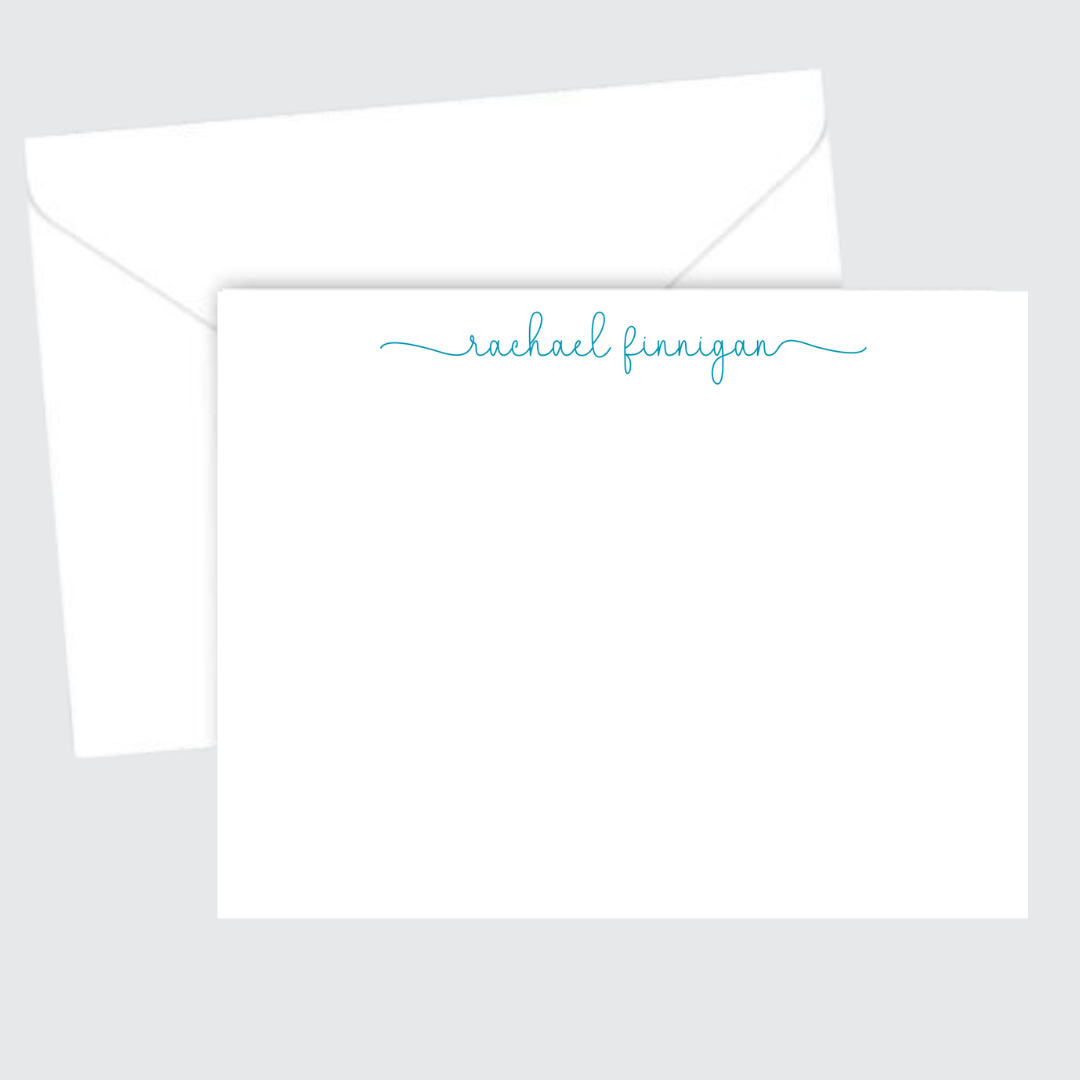 Simple Script Stationery Set