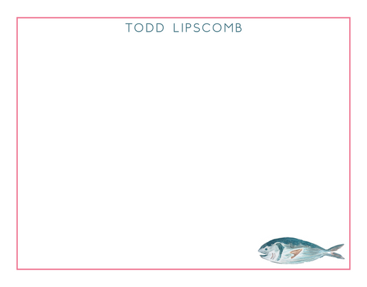 Watercolor Fish Notecard Set