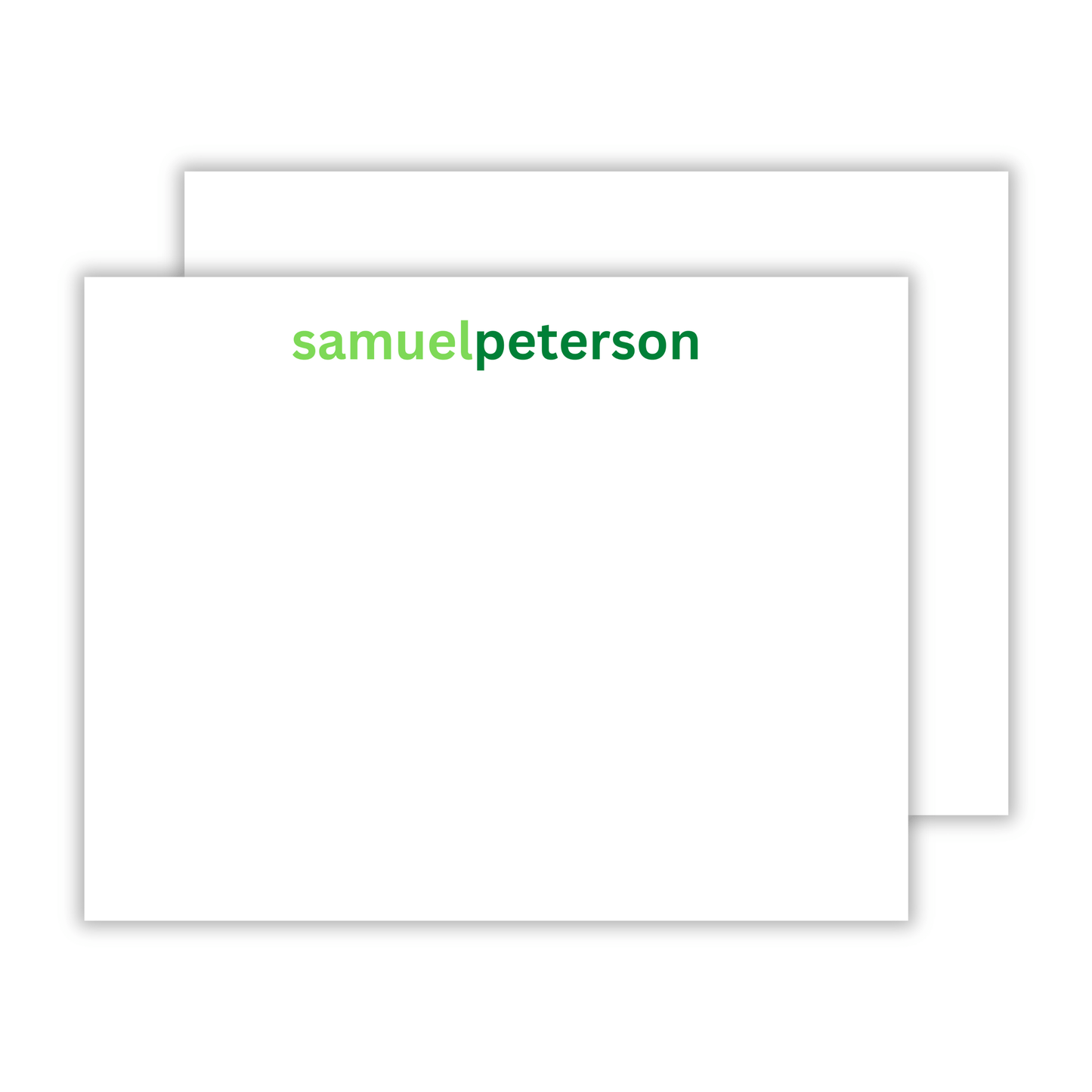 Colorblock Stationery Set