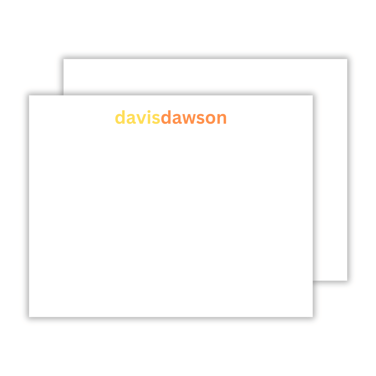 Colorblock Stationery Set