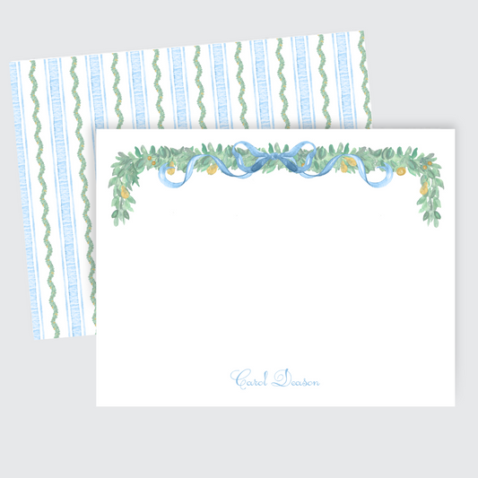 Pear Garland Stationery Set