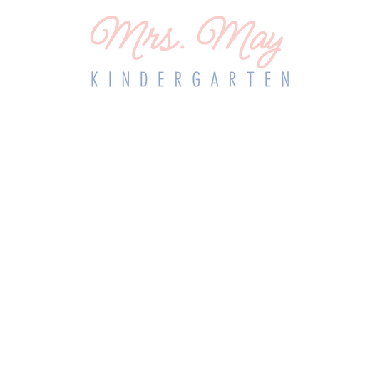 teacher notepad with script name and grade, ShooFly Paper Co. Auburn, Alabama