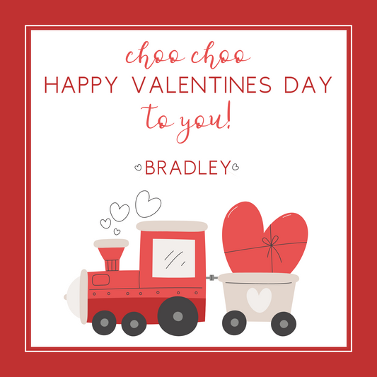 Choo Choo Train Valentine