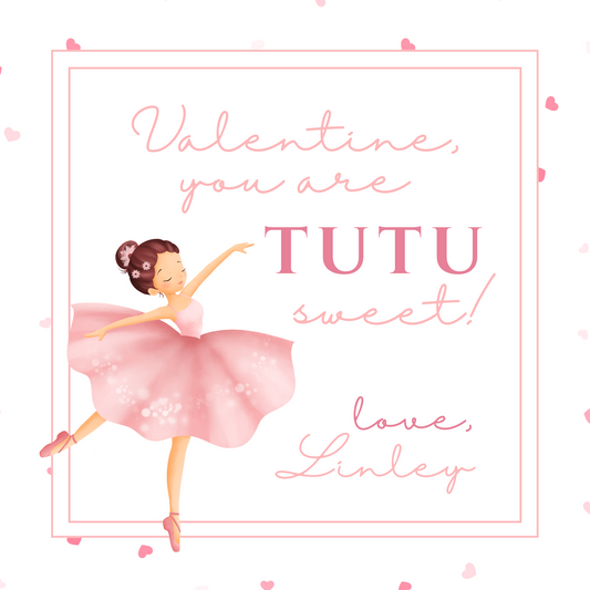 Ballerina Valentine